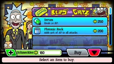 Capture d'écran de Pocket Mortys 2