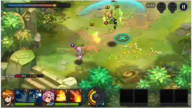 Capture d'écran de GrandChase 3