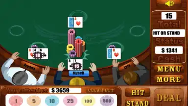 Capture d'écran de World Blackjack 1