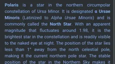 Capture d'écran de Stellarium Mobile 13