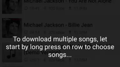 Capture d'écran de You Music 4