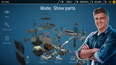 Capture d'écran de Car Mechanic Simulator 2