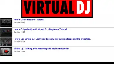 Capture d'écran de How To Use Virtual DJ 5