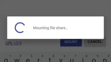 Capture d'écran de Android Samba Client 1