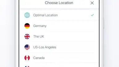 Capture d'écran de X-VPN 2