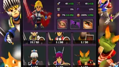 Capture d'écran de Crusado: Heroes Archero RPG 2