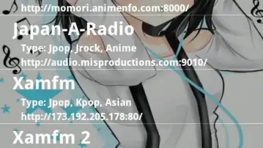 Capture d'écran de Anime Radio Online 4