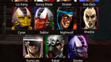 Capture d'écran de Mortal Kombat Moves 1