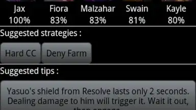 Capture d'écran de LoL Counter 2