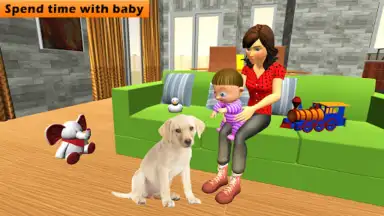 Capture d'écran de Virtual Mom Baby Care 2