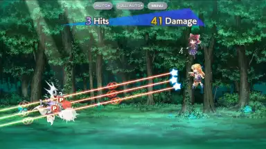 Capture d'écran de Touhou LostWord 7