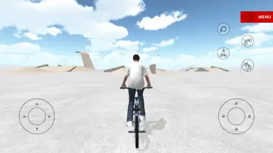 Capture d'écran de BMX Space 9