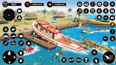 Capture d'écran de Crocodile Games - Animal Games 6