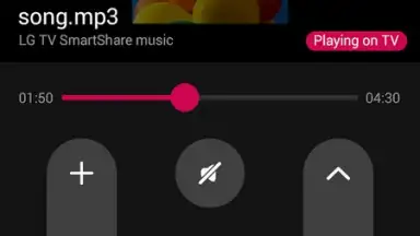 Capture d'écran de LG TV SmartShare-webOS 2