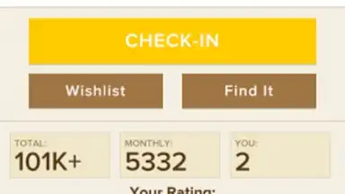 Capture d'écran de Untappd 3