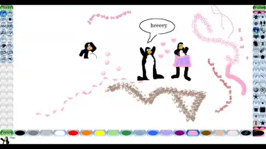 Capture d'écran de Tux Paint 2