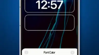 Capture d'écran de Lock Screen iOS 16 13