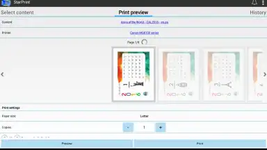 Capture d'écran de StarPrint 6