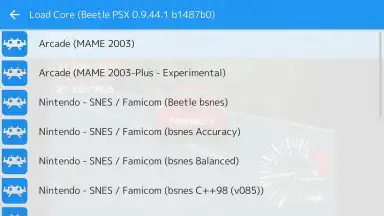 Capture d'écran de RetroArch Plus 1