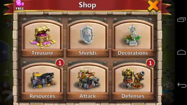 Capture d'écran de Castle Clash 4