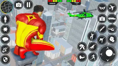Capture d'écran de Rope Hero: Speed Hero Games 1
