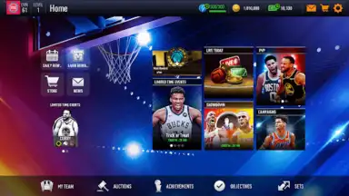 Capture d'écran de NBA LIVE Asia 2