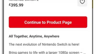 Capture d'écran de Nintendo Store 10