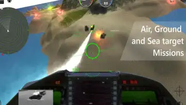 Capture d'écran de F14 Fighter Jet 3D Simulator 3