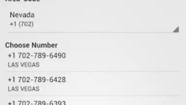 Capture d'écran de Hushed - Anonymous Calls, SMS 2