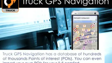 Capture d'écran de Aponia Truck Navigation 7