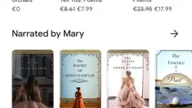 Capture d'écran de Google Play Books 2