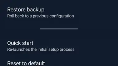 Capture d'écran de Nova Launcher 9