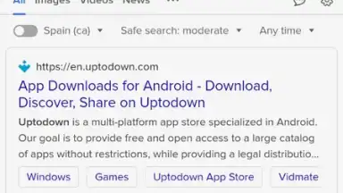 Capture d'écran de DuckDuckGo Private Browser 2
