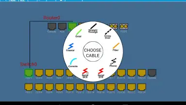 Capture d'écran de Cisco Packet Tracer Mobile 7