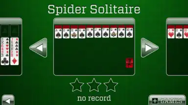 Capture d'écran de Spider Solitaire World 4