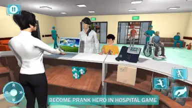 Capture d'écran de Scary Doctor 3D Pranks Fun 5