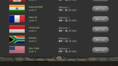 Capture d'écran de Forces of War 4
