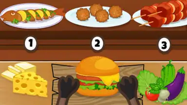 Capture d'écran de Kids Cafe with Hippo 5