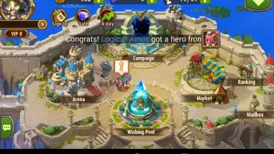 Capture d'écran de Magic Rush: Heroes 3