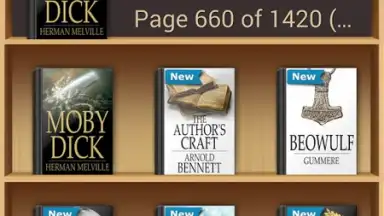 Capture d'écran de Ebook Reader 11