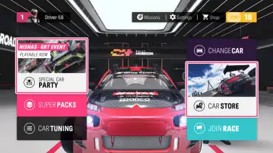 Capture d'écran de Rally Horizon 4