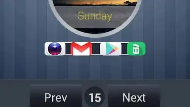 Capture d'écran de Digital Clock Widget 3