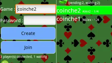 Capture d'écran de Belote Online 3