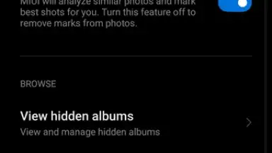 Capture d'écran de Xiaomi Gallery 8