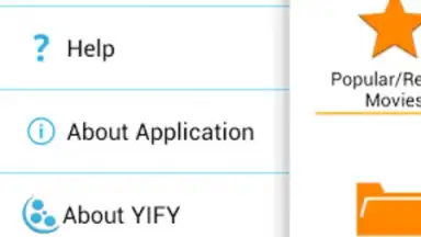 Capture d'écran de YIFY Torrents 4