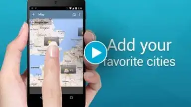 Capture d'écran de Weather & Clock Widget Android 1