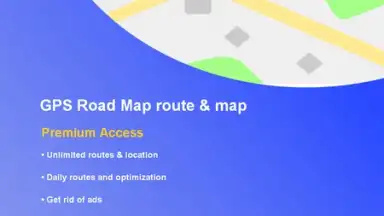 Capture d'écran de GPS Road Map 4