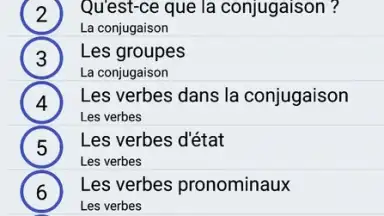 Capture d'écran de Le Conjugueur 2