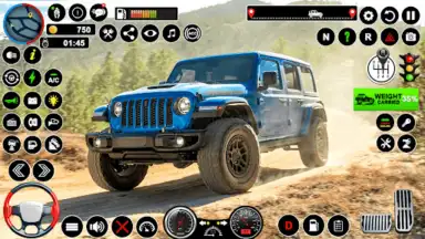Capture d'écran de Offroad Jeep Driving:Jeep Game 2