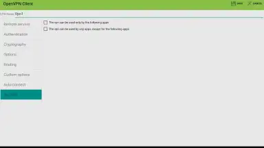 Capture d'écran de OpenVPN Client Free 9